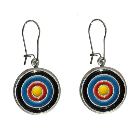 BLACK FLASH Archery Schmuck Ohrringe "Target"