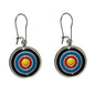 BLACK FLASH Archery Schmuck Ohrringe "Target"