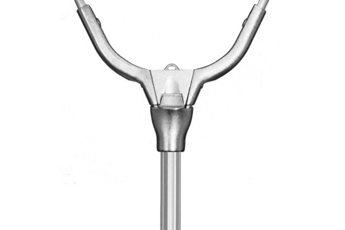 Kescher Delphin - Metallmitte, Gummi Netz / 3 Teile