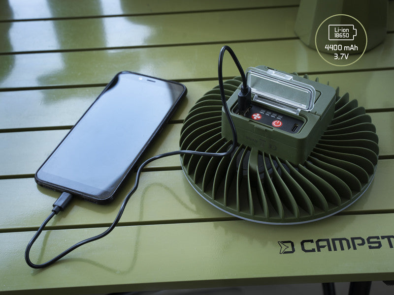 Ventilator mit Licht Delphin Ventix 7W/4400mAh