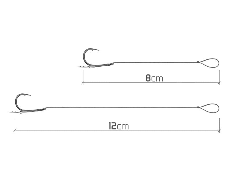 Delphin Braided Sting Feeder-Vorfach / 10St.