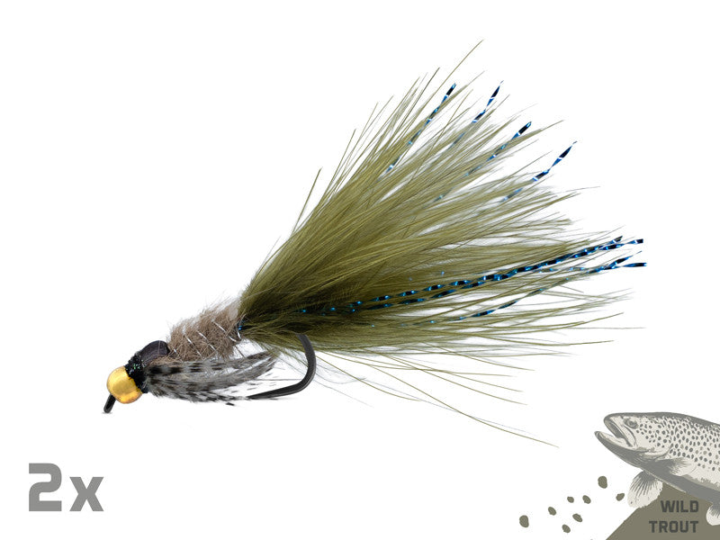 Set künstlicher Fliegen Delphin FLY / 10 Stück