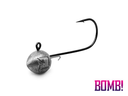 Jig Kopf mit Delphin BOMB Halter! / 5Stück