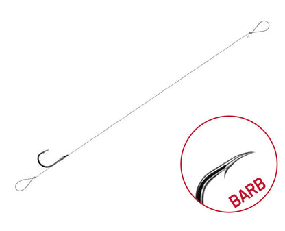 Vorfach Delphin FLR Loop Quickstop / 6St.