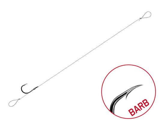 Vorfach Delphin FLR Loop Quickstop / 6St.