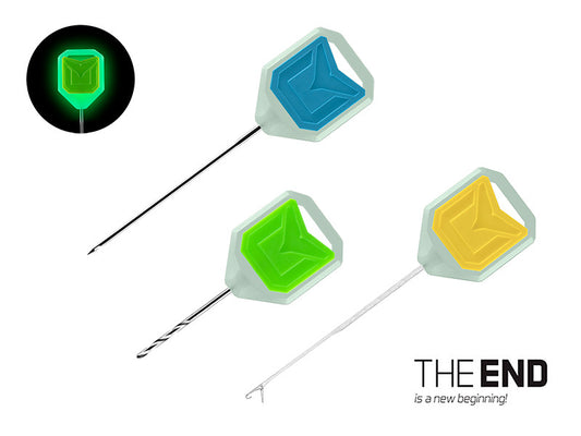 Fluo-Nadeln Set und Bohrer Delphin T-END Grip 3XF