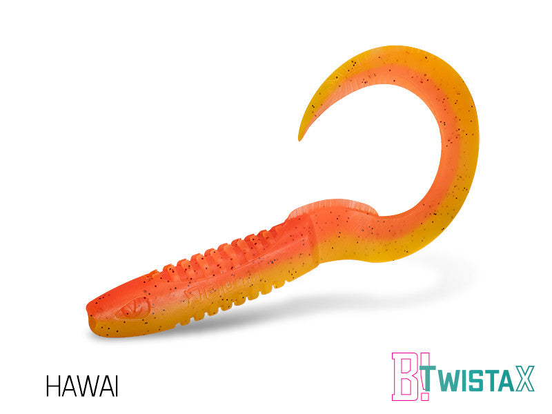 Gummiköder Delphin TwistaX Eeltail UVs / 5St.