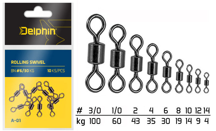 Rolling Swivel A-01/10St.