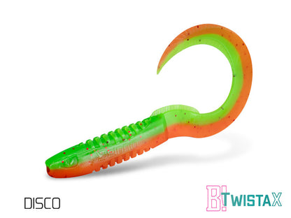 Gummiköder Delphin TwistaX Eeltail UVs / 5St.