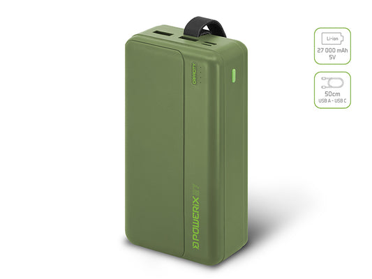 Delphin PoweriX Powerbank / 27 000 mAh