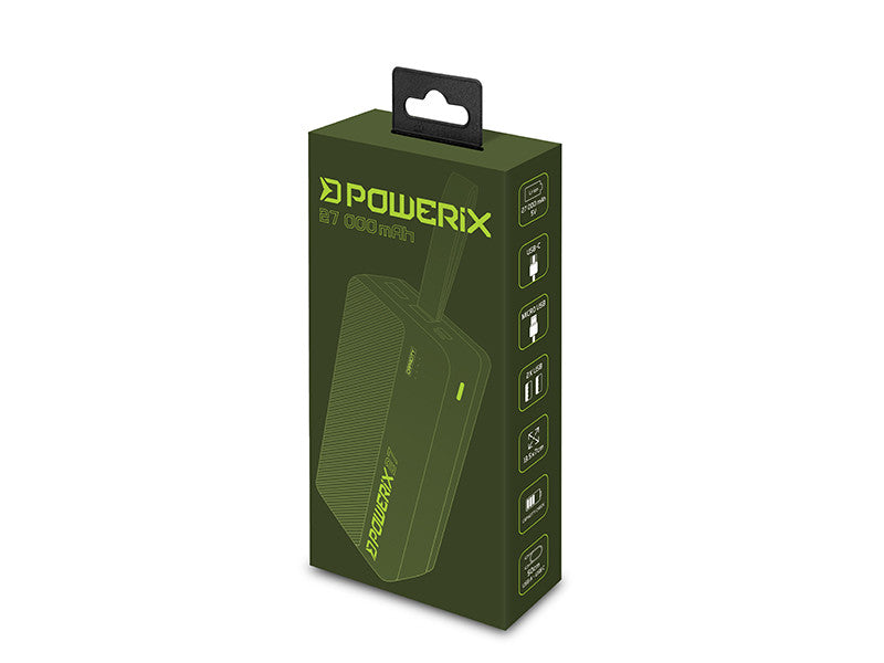 Delphin PoweriX Powerbank / 27 000 mAh