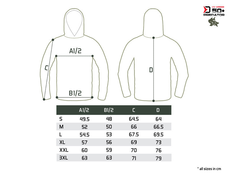 Delphin UV ARMOR 50+ Kapuzen-T-Shirt