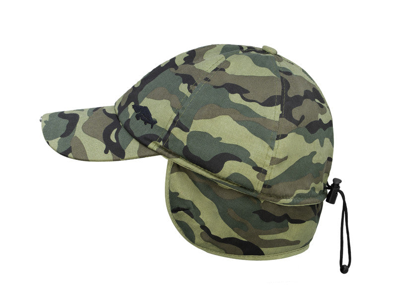 Delphin OutLINE Camo Winter-LED- Kappe