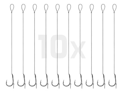Delphin Braided Sting Feeder-Vorfach / 10St.