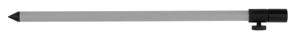 Mikado Teleskopische Rutenauflage - Aluminium Mit Gewinde - 30-50 Cm - Grau - 1 Stk.