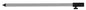 Mikado Teleskopische Rutenauflage - Aluminium Mit Gewinde - 75-120 Cm - Grau - 1 Stk.