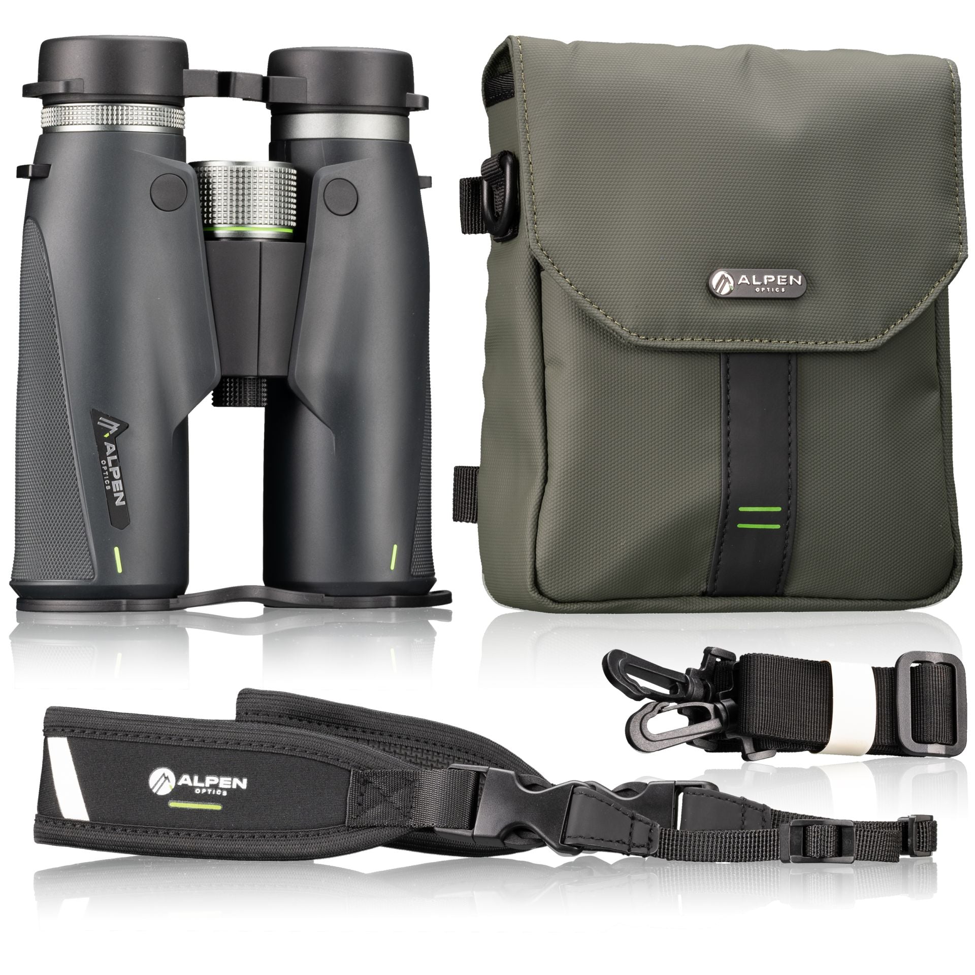 ALPEN OPTICS Teton 10x42 Fernglas mit Abbe-Prismen / ED-Glas