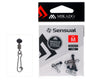 Mikado Befestigungssystem - WAGGLER/FEEDER - Adapter - Größe M - 5 Stk.