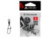 Mikado Kugellagerwirbel - Mit Fastlock Snap NR. 5 Bn - 5 Stk.