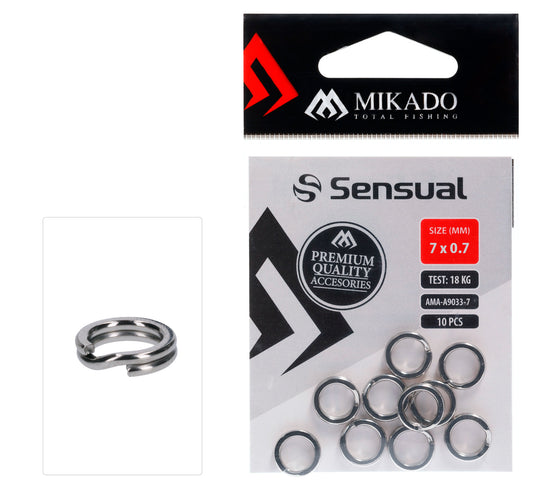 Mikado Splitring - Stark - Größe 7x0.7mm - 10 Stk.