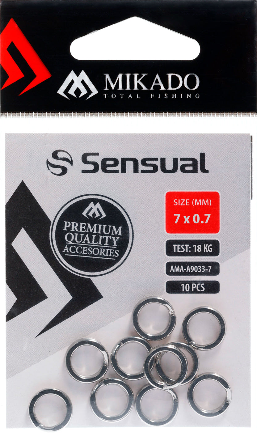 Mikado Splitring - Stark - Größe 16x1.6mm - 10 Stk.