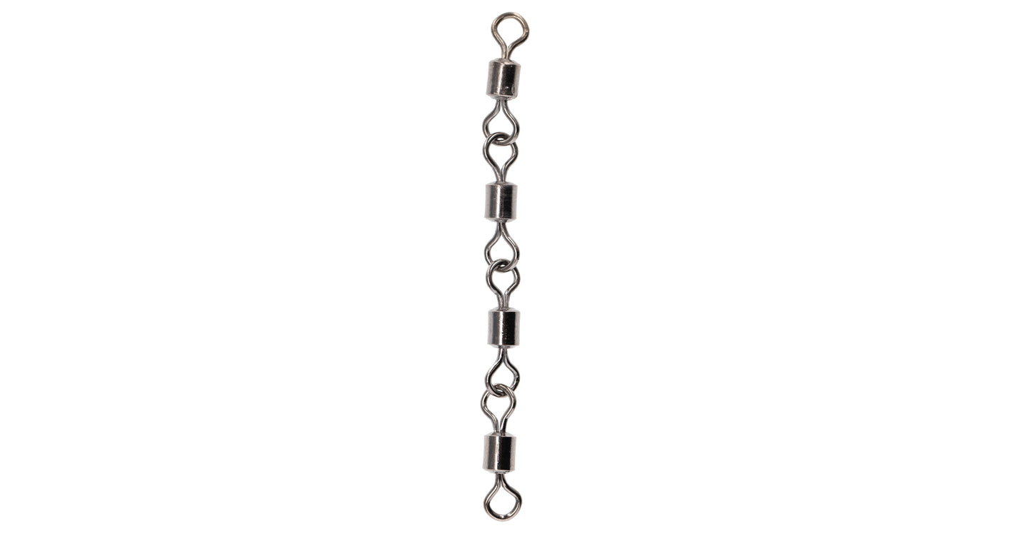 Mikado Wirbel - Jaws Fourfold Swivels - 25kg - 5 Stk.