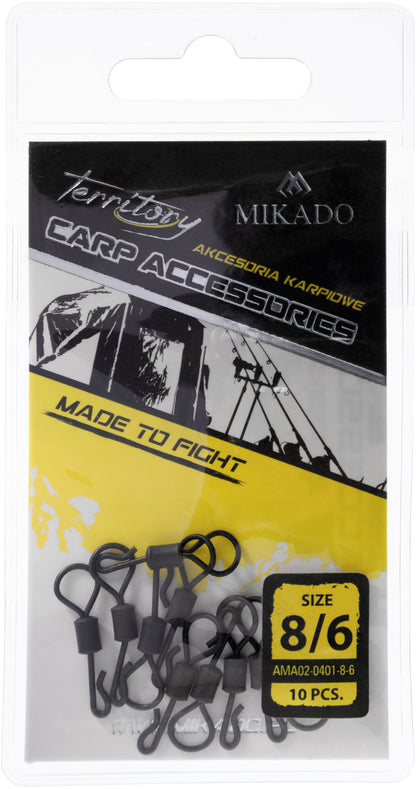 Mikado Wirbel - Quick Change Mit Grossem Auge NR. 8 - 10 Stk.