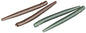Mikado Ärmel - Anti Tangle Größe 43mm - Dunkelbraun - 20  Stk.