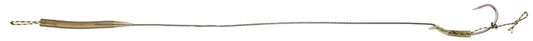 Mikado Karpfen Rig - Anti-Blow Out Rig 23cm/25lbs - Haken 2 - 2 Stk.