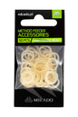 Mikado Pelletbänder - Method Feeder - 3mm (HEAVY) - Transparent - 50 Stk.