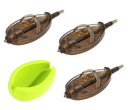 Mikado Feeder - Method Feeder "DOUGLAS" Q.M.F. System L Set - 3x50g + Feeder Form - 1 Satz