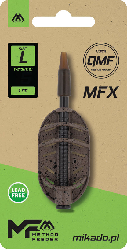 Mikado Feeder - Method Feeder Mfx - Q.M.F. Größe L - 20g - 1 Stk.