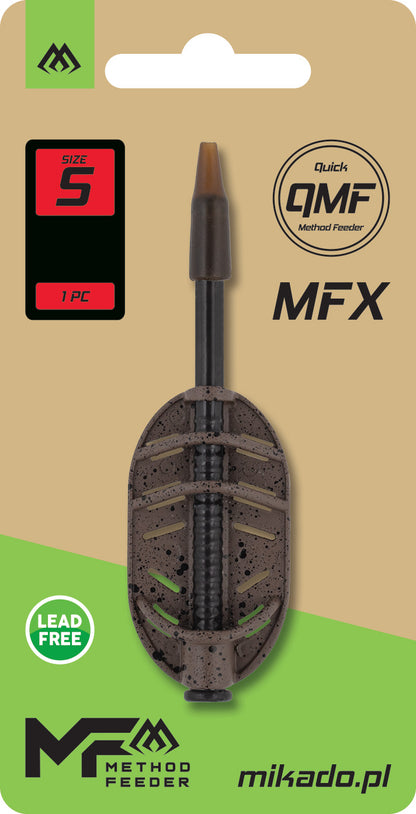 Mikado Feeder - Method Feeder Mfx - Q.M.F. Größe S - 20g - 1 Stk.