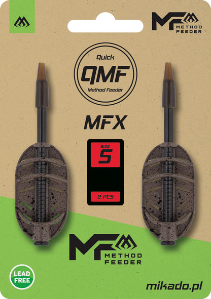 Mikado Feeder - Method Feeder Mfx - Q.M.F. Größe S - 15g - 2 Stk.