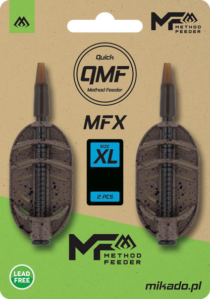 Mikado Feeder - Method Feeder Mfx - Q.M.F. Größe Xl - 30g - 2 Stk.