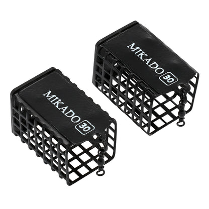 Mikado Feeder - Square With Bottom - 120g - (30x30x55mm) - 2 pcs.