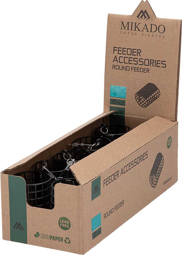 Mikado Feeder - Rund - 10g - (32x37mm) - 1 Stk.
