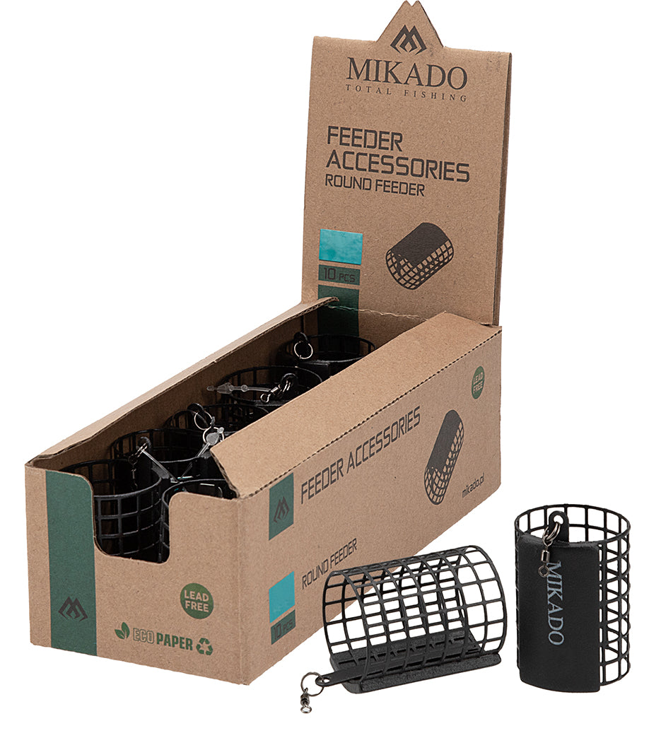 Mikado Feeder - Rund - 10g - (32x37mm) - 1 Stk.