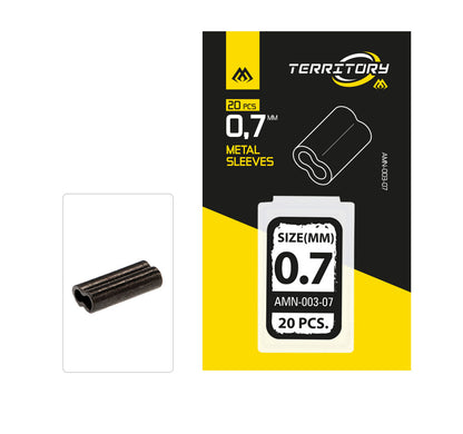 Mikado Ärmel - Klemmung Doppelt - Größe 0.7mm - 20  Stk.