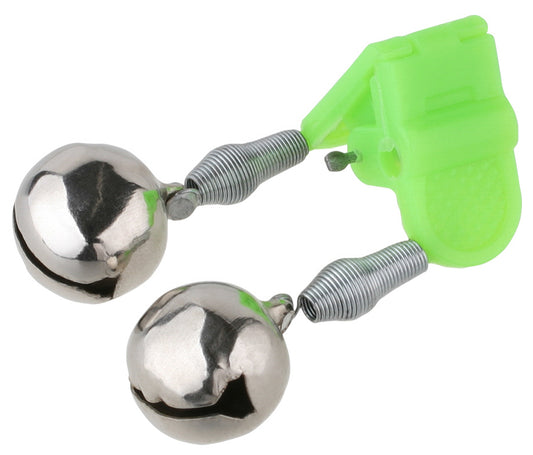 Mikado Glocke - Doppelt - Kunststoff-Frosch-Clip - 10 Stk.