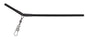 Mikado Rohr - Anti-Tangle Mit Karabiner - Gebogen - 20 Cm - 3 STK.