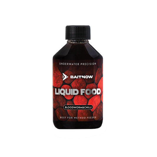 Mikado Liquid Method Feeder - Liquid Food Blutwurm & Chili 250ml - Packung 1 stk.
