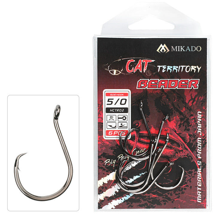 Mikado Haken - Cat Territory - Beader NR. 7/0 Bn - 5 Stk.