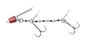 Mikado Stinger - Jaws Double Evo Stinger - 25kg - Drillingshaken NR. 1/0 - 2 Stk.
