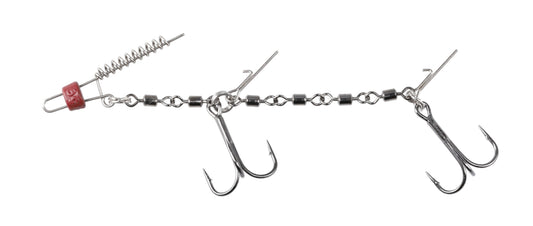 Mikado Stinger - Jaws Double Evo Stinger Xl - 30kg - Drillingshaken NR. 2/0 - 2 Stk.