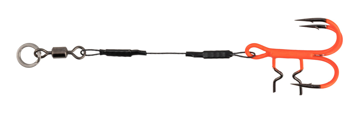 Mikado Stinger - Titan Jaws Evo Titanium - 13 kg/8 Cm - Drilling 2 Uv -  2 STK.