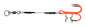 Mikado Stinger - Titan Jaws Evo Titanium - 13 kg/8 Cm - Drilling 2 Uv -  2 STK.