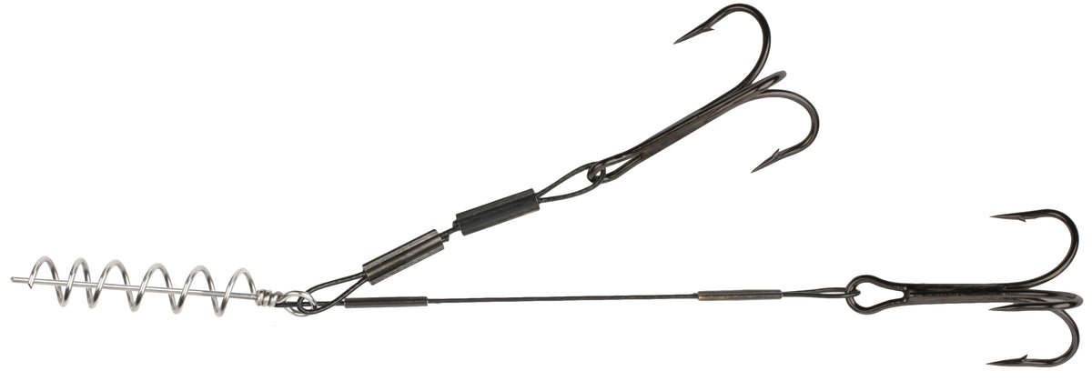 Mikado Stinger - Jaws Stahl Ohne Stifte - 5+10cmx24kg - Drillingshaken: 1/0 - 1 Stk.