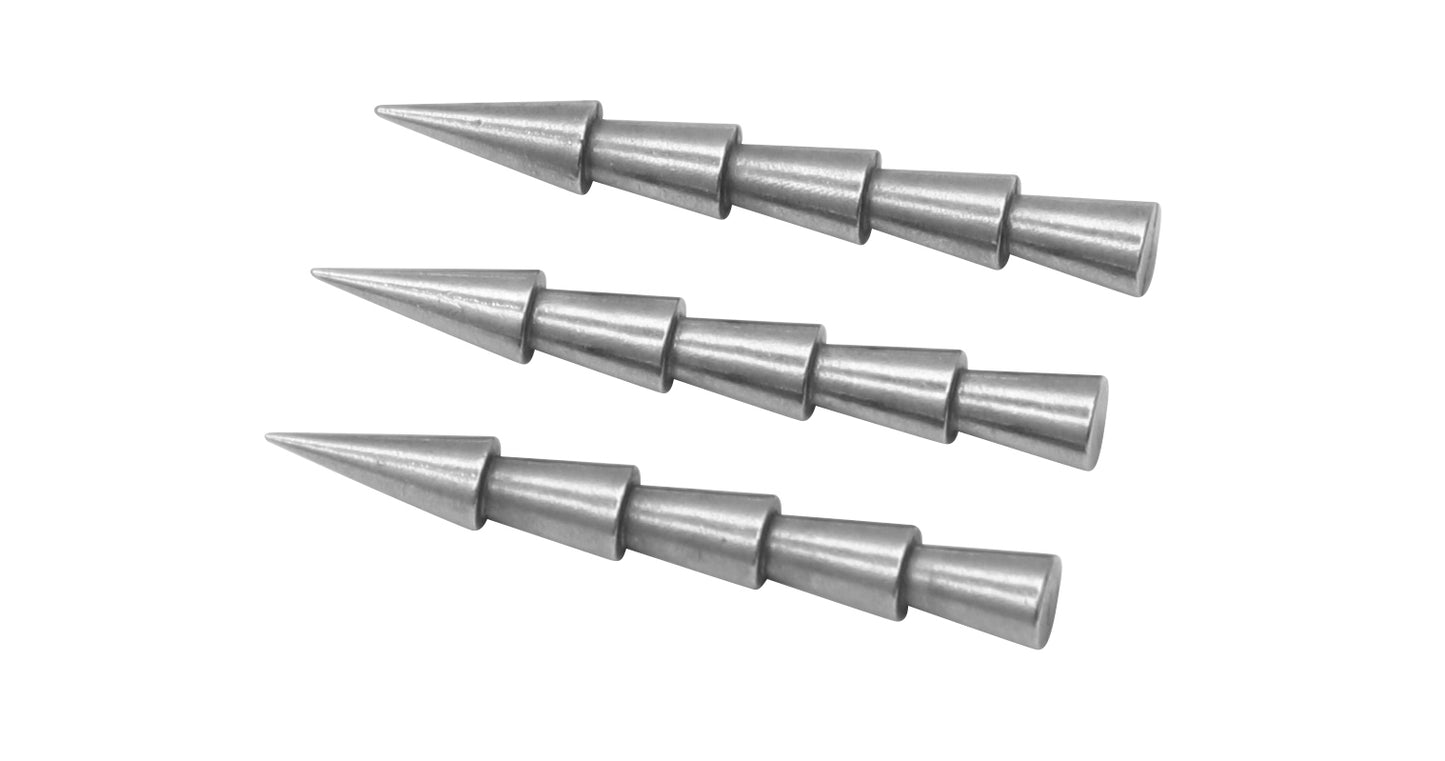 Mikado Nadel Für Köder - Gerade Wolfram Jaws 20mm/1.77g - 3 Stk.