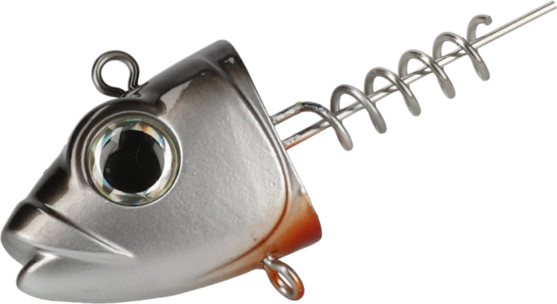 Mikado Schraube - Für Softlures Jaws Vertical - 60g/NATURAL Roach - 2 Stk.